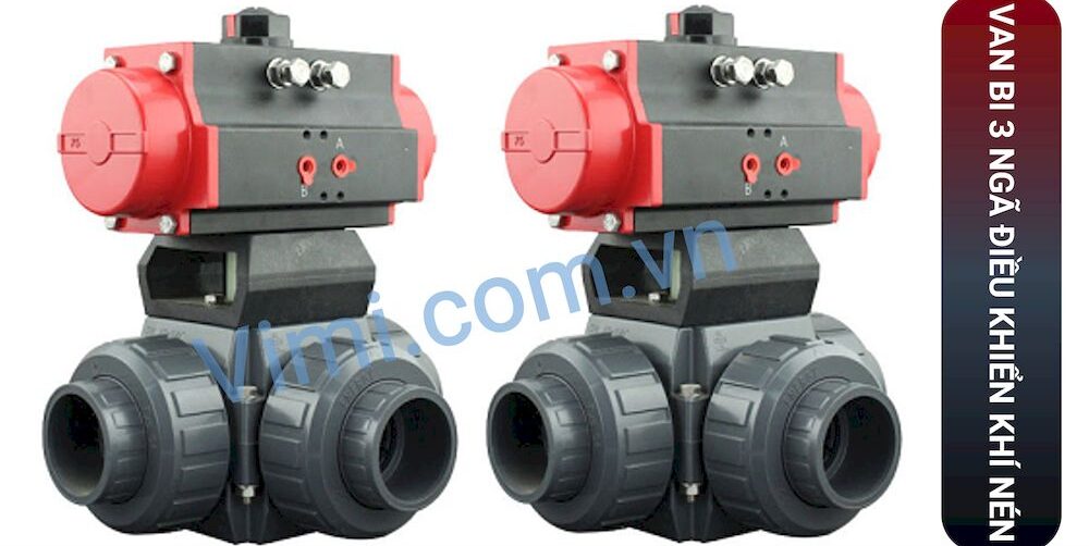 nguyên lý hoạt động của van 3 ngã khí nén