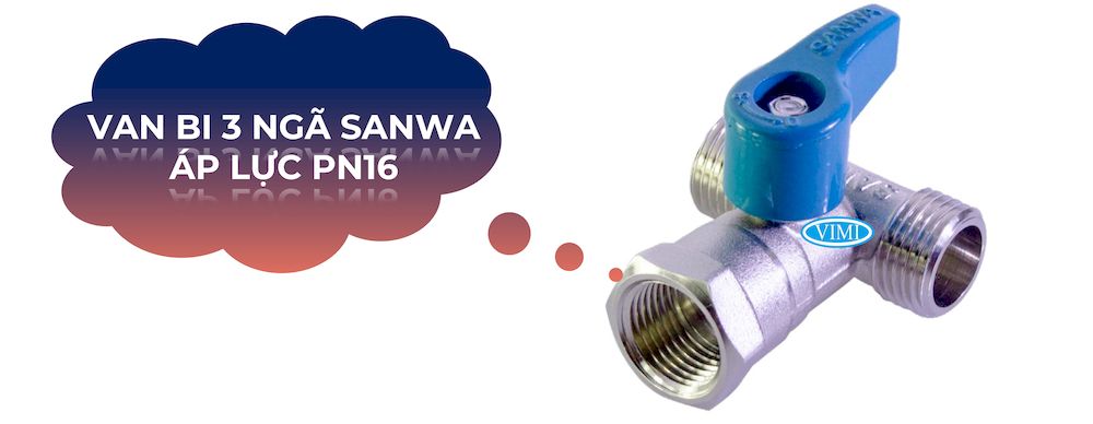 Áp suất làm việc của van đến PN16