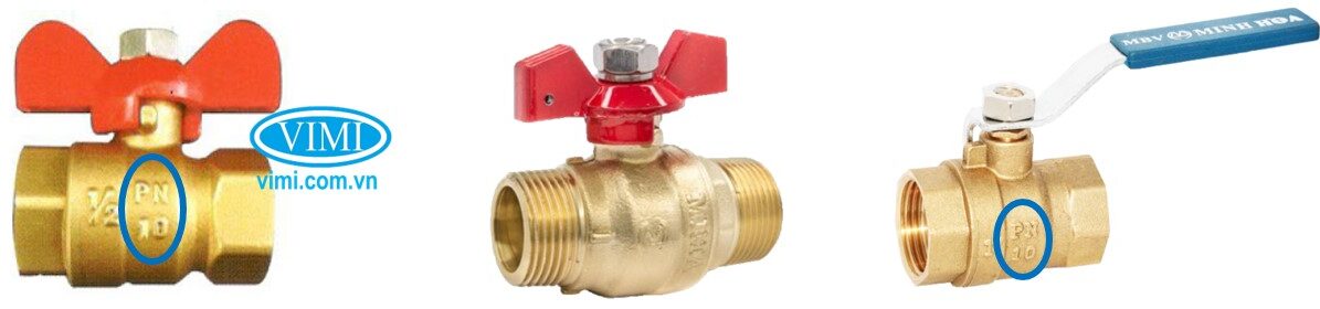 van bi đồng áp lực pn10