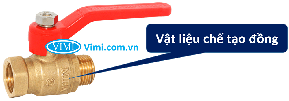 Van bi đồng ren ngoài ren trong miiha 2