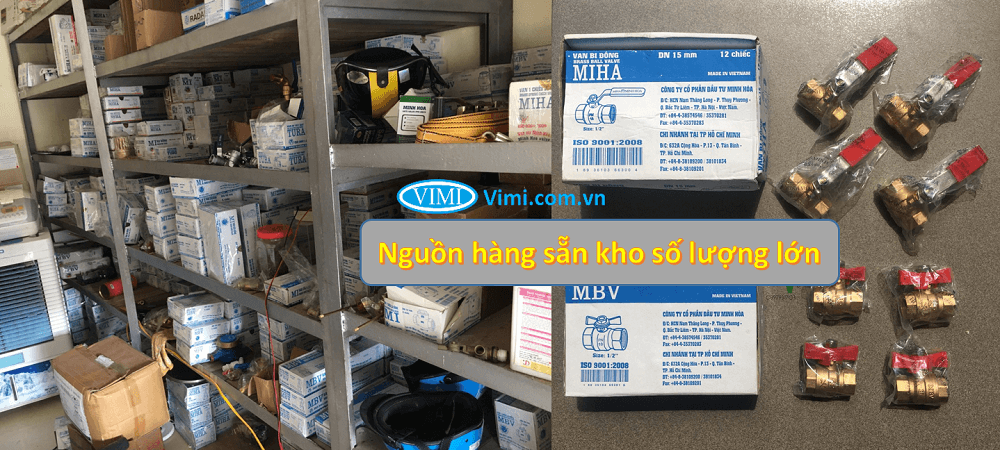 Van bi đồng ren trong tay gạt Miha 4