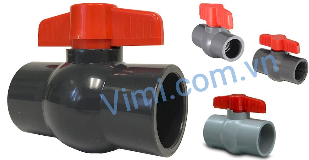 Van bi nhựa dán keo Vật liệu chế tạo và kiểu kết nối