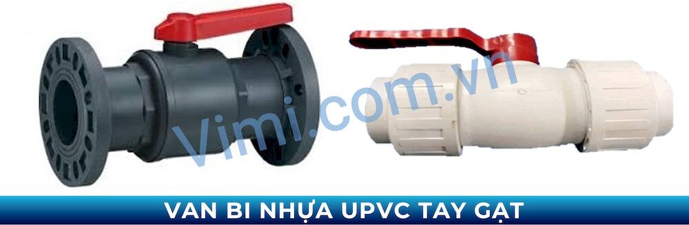 van bi nhựa tay gạt