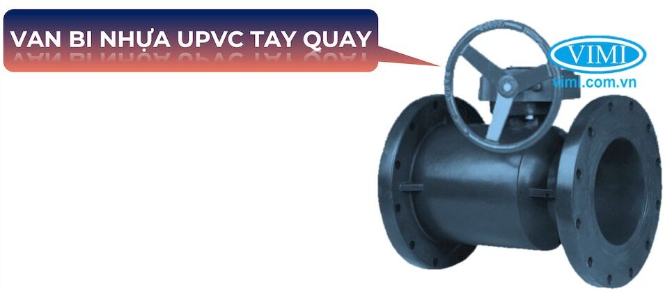 van bi nhựa tay quay