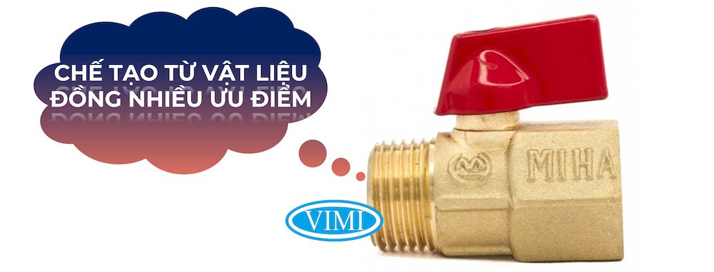 Van chế tạo từ vật liệu đồng
