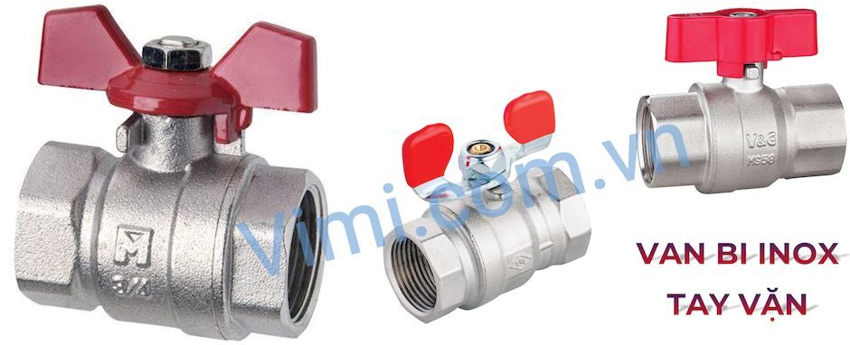 van bi tay vặn inox