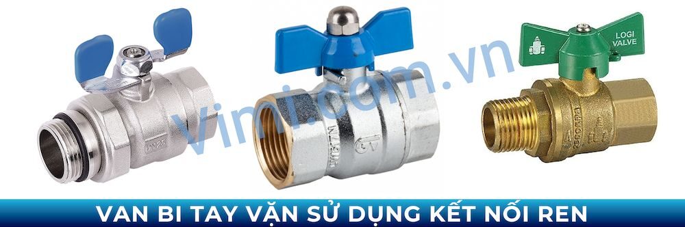 van bi tay vặn nối ren