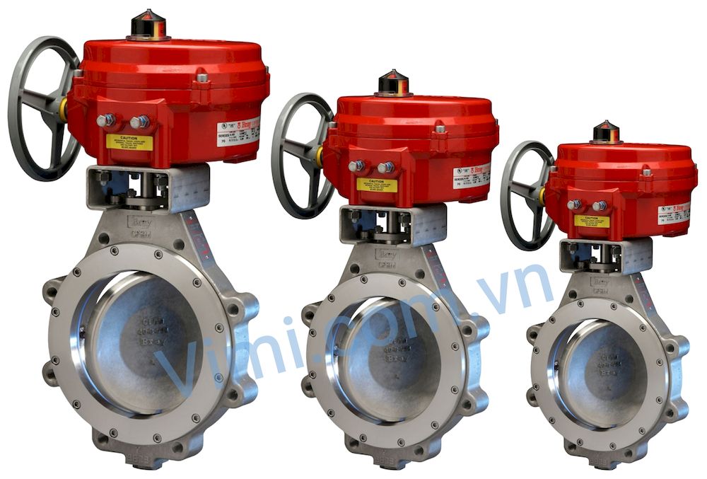 Electric control stainless steel butterfly valve 2