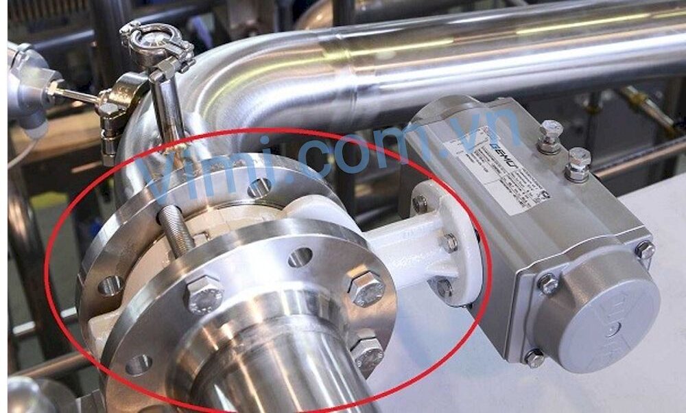 ứng dụng của van bướm thép