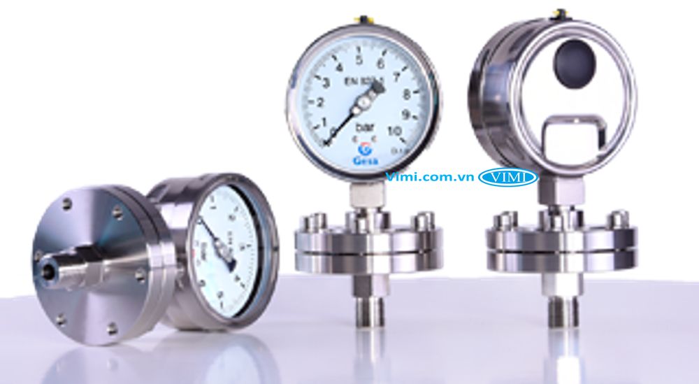 Đồng hồ áp suất màng Gesa Đồng hồ áp suất màng Gesa - 2