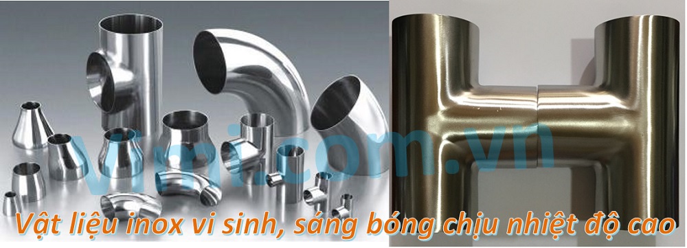 Vật liệu inox vi sinh, nhiều ưu điểm nổi bật