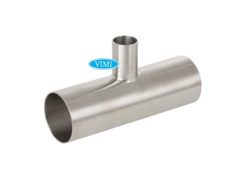 Tê giảm vi sinh inox 304 đầu hàn