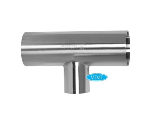 Tê giảm vi sinh inox 304 đầu hàn