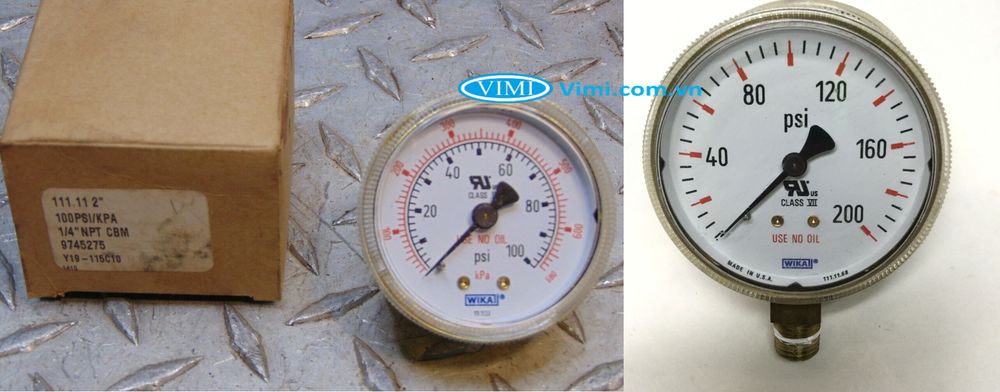 Đồng hồ áp suất Wika 111.11 - 9