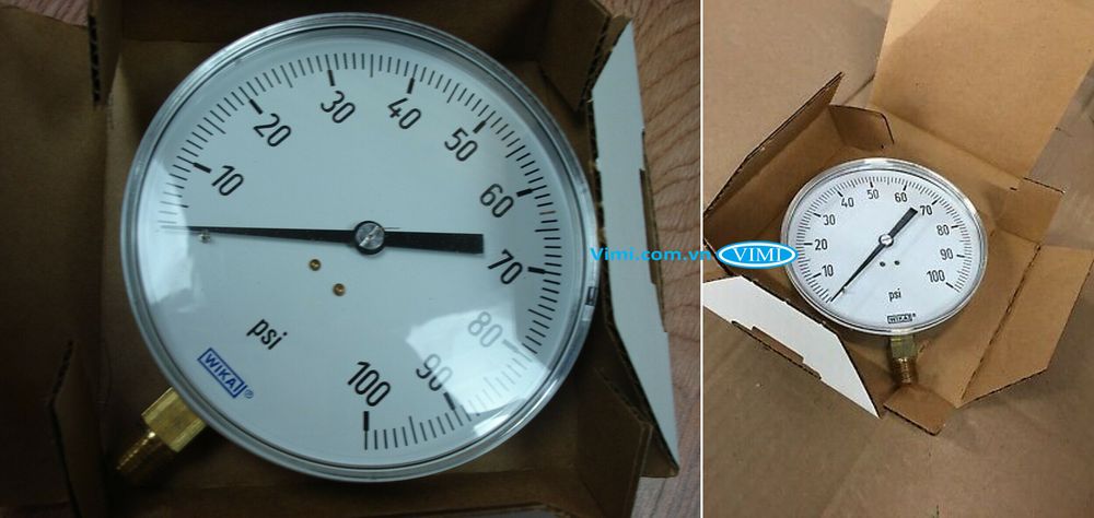 Đồng hồ áp suất đồng Wika 111.25 - 3