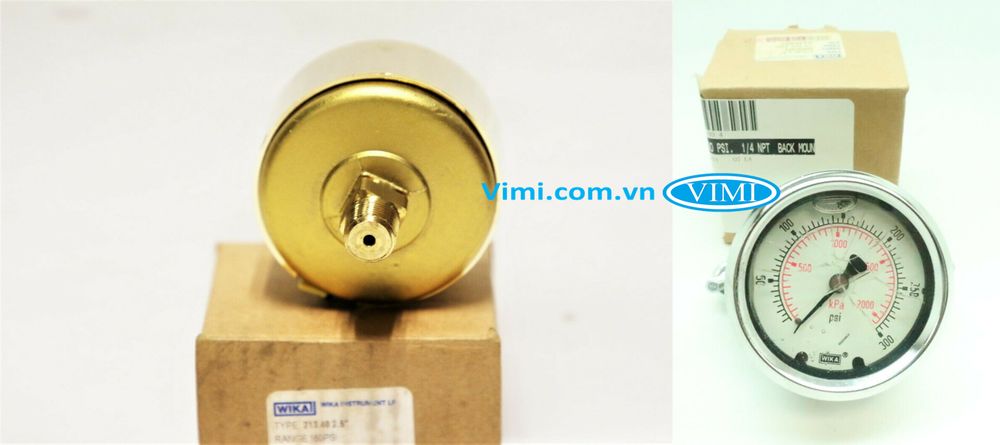 Đồng hồ áp suất Wika 213.40 - 4