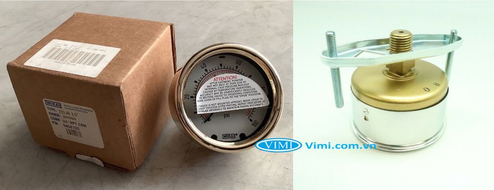 Đồng hồ áp suất Wika 213.40 - 10
