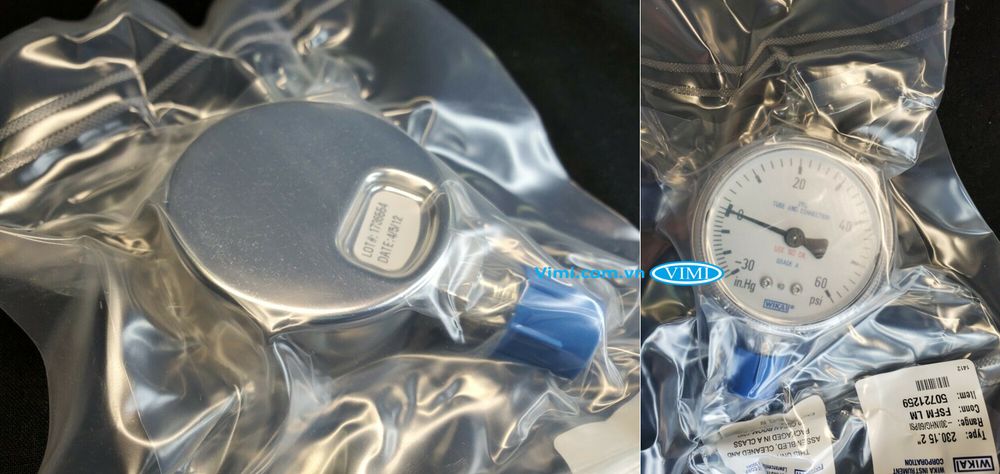 Đồng hồ áp suất đồng Wika 230.15 - 10