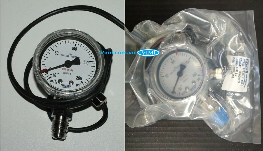 Đồng hồ áp suất đồng Wika 230.15 - 7