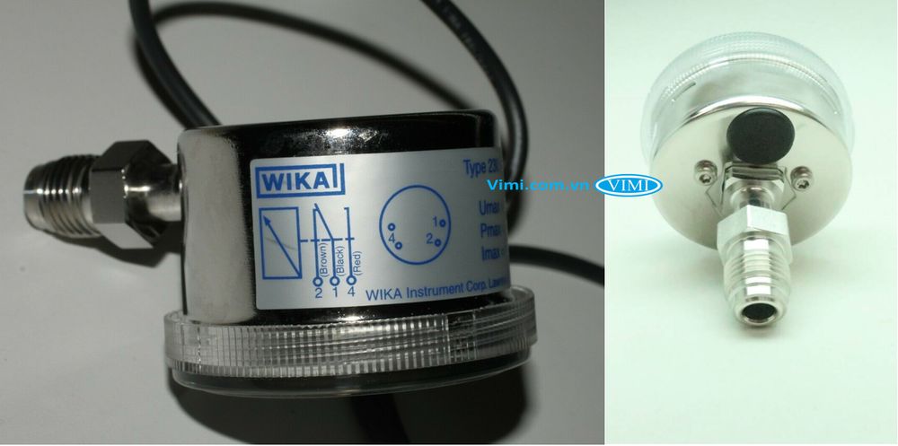 Đồng hồ áp suất đồng Wika 230.15 - 8