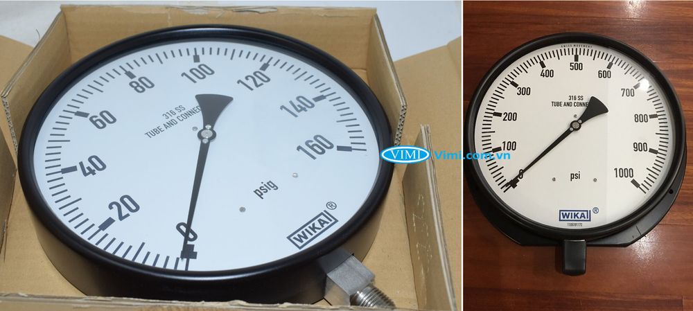 Đồng hồ áp suất đồng Wika 231.11 - 2