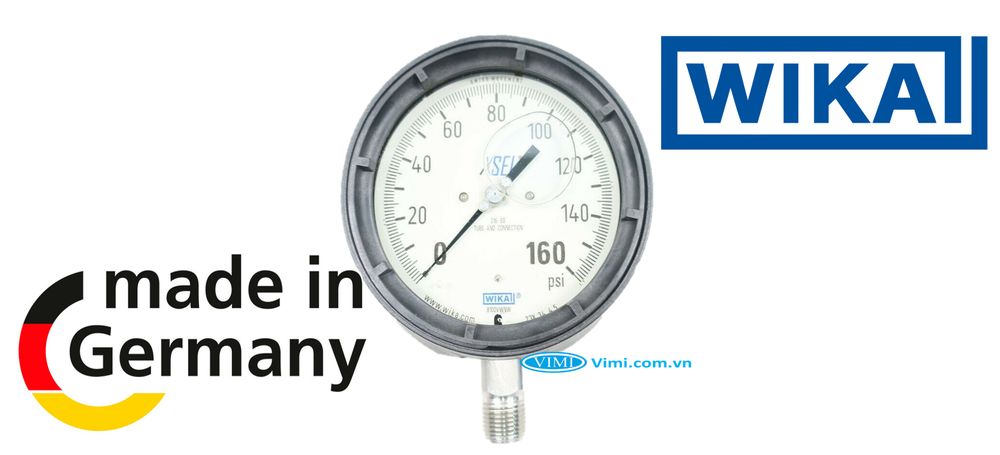 Đồng hồ áp suất Wika 233.34 - 1