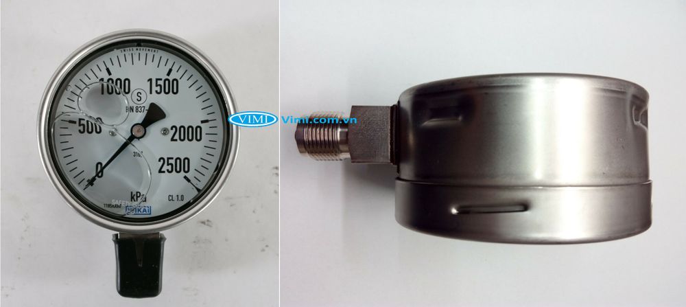 Đồng hồ áp suất Wika 233.36 - 2