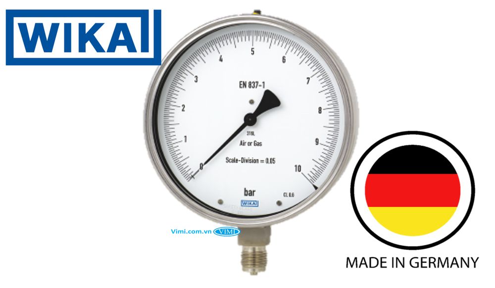 Đồng hồ áp suất Wika 333.30 - 1