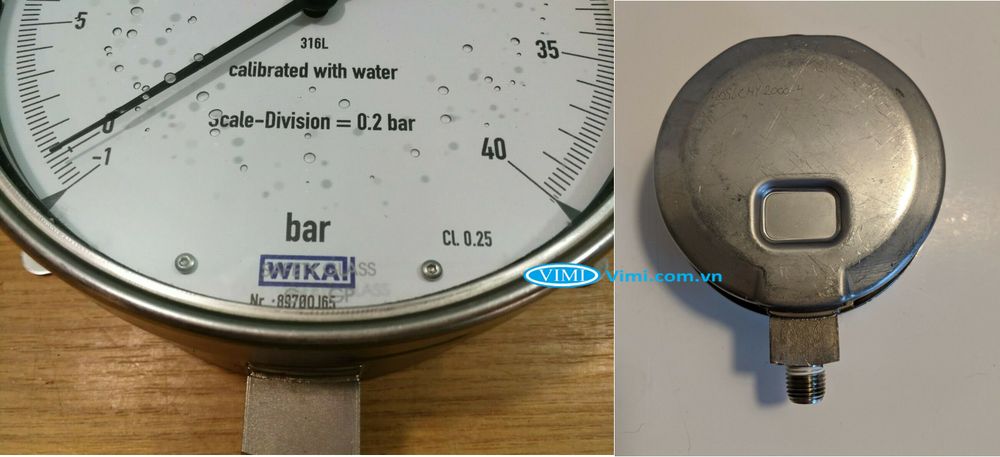 Đồng hồ áp suất Wika 333.30 - 2