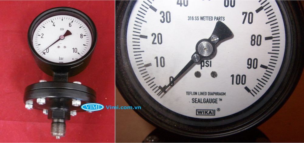 Đồng hồ áp suất Wika 423.12 - 11