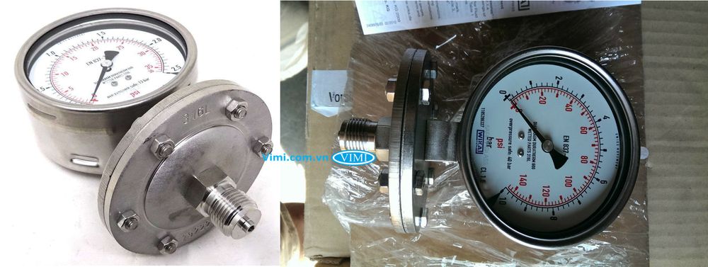 Đồng hồ áp suất Wika 432.36 - 2