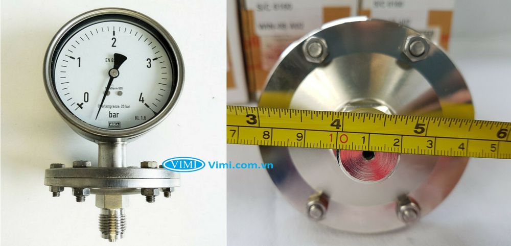 Đồng hồ áp suất Wika 432.36 - 9