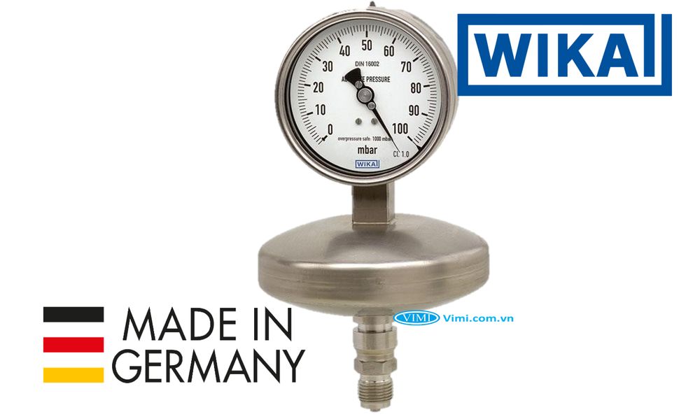 Wika 532.52 / 532.53 / 532.54 Đồng hồ áp suất Wika 532.52 / 532.53 / 532.54 - 1