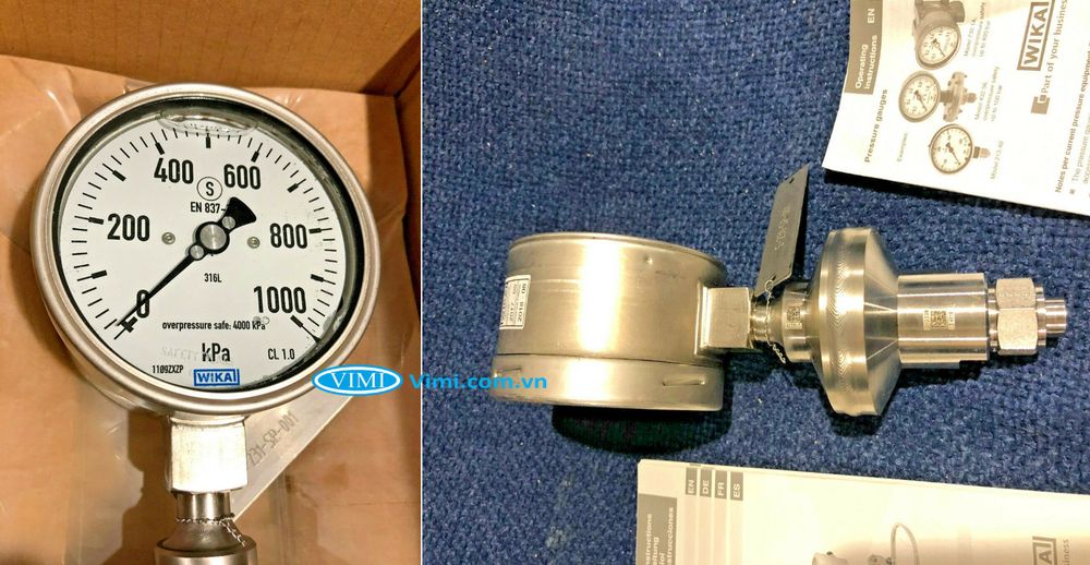 Wika 532.52 / 532.53 / 532.54 Đồng hồ áp suất Wika 532.52 / 532.53 / 532.54 - 5