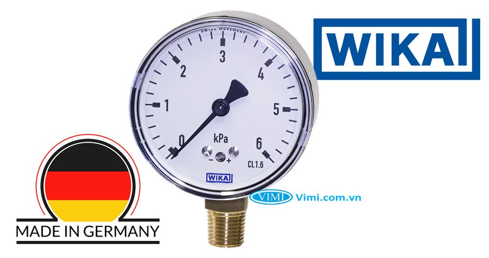 Wika 631.10 Đồng hồ áp suất Wika 631.10 - 1