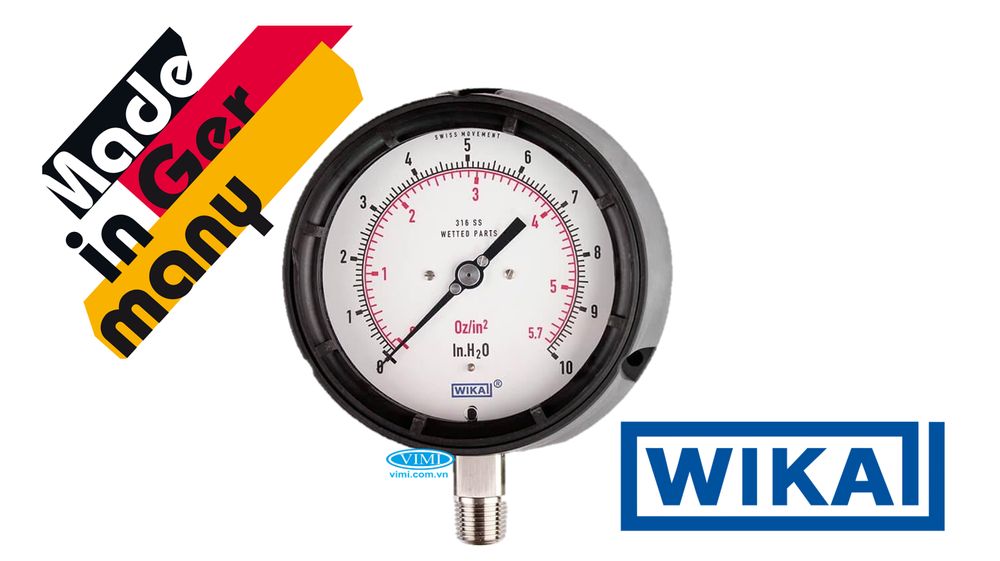 Wika 632.34 Đồng hồ áp suất Wika 632.34 - 1