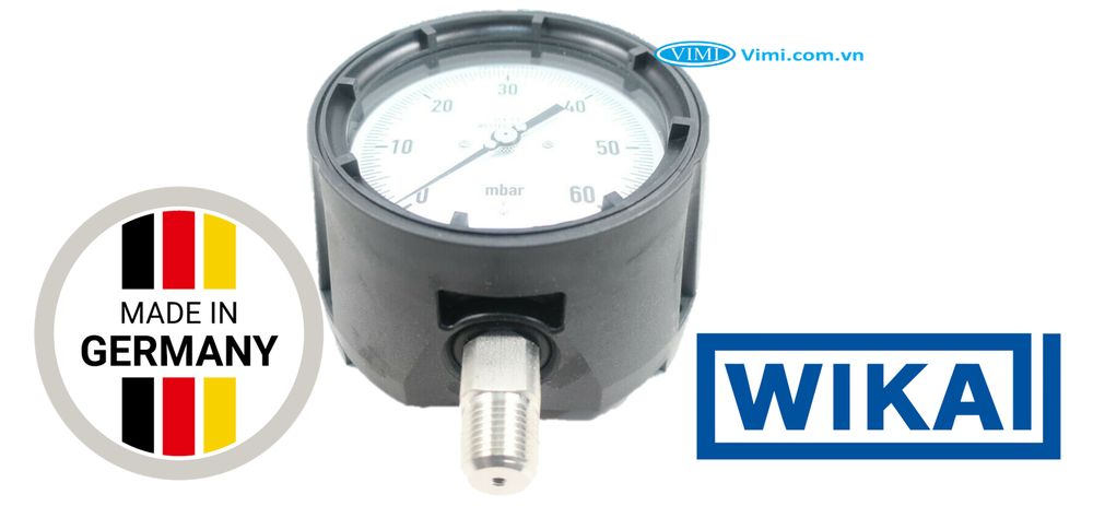Đồng hồ áp suất Wika 633.34 - 1