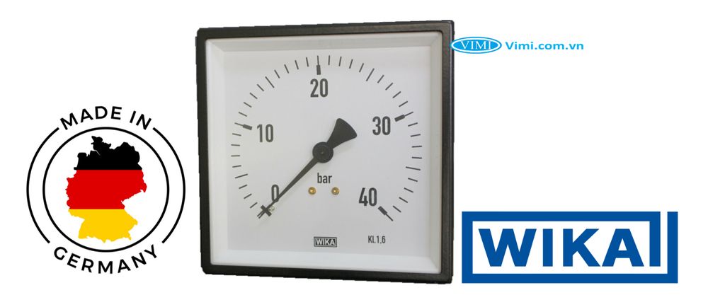Đồng hồ áp suất Wika 634.11 - 1