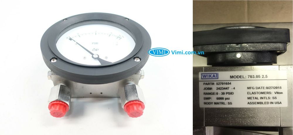 Đồng hồ áp suất Wika 700.05 - 12