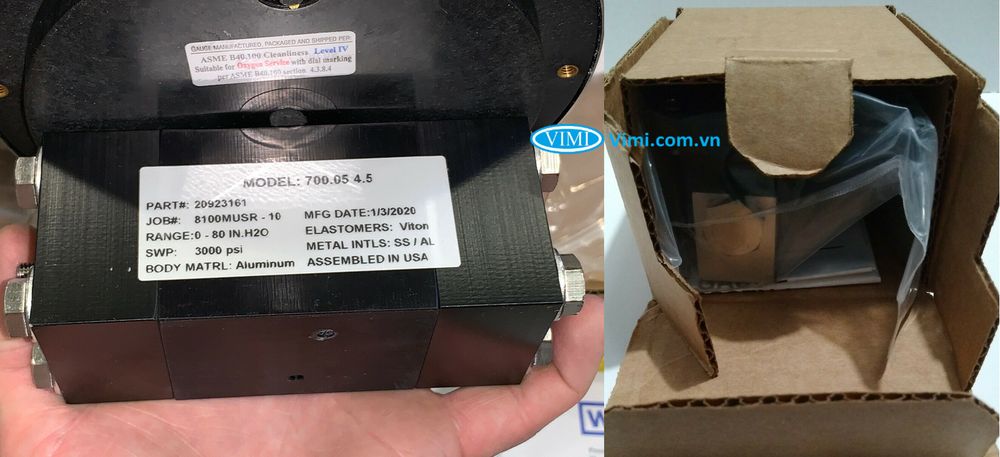 Đồng hồ áp suất Wika 700.05 - 13