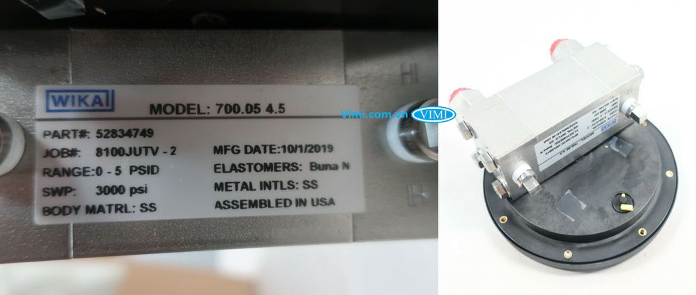Đồng hồ áp suất Wika 700.05 - 4