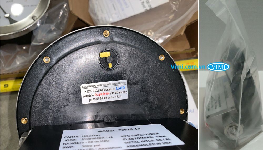 Đồng hồ áp suất Wika 700.05 - 6