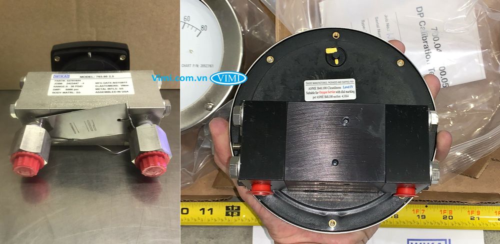 Đồng hồ áp suất Wika 700.05 - 8