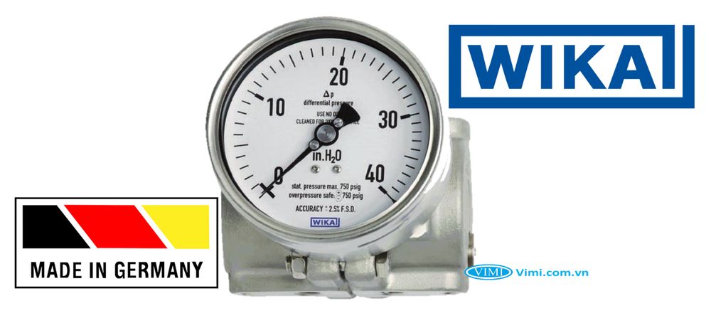 Wika 732.15 Đồng hồ áp suất Wika 732.15 - 1