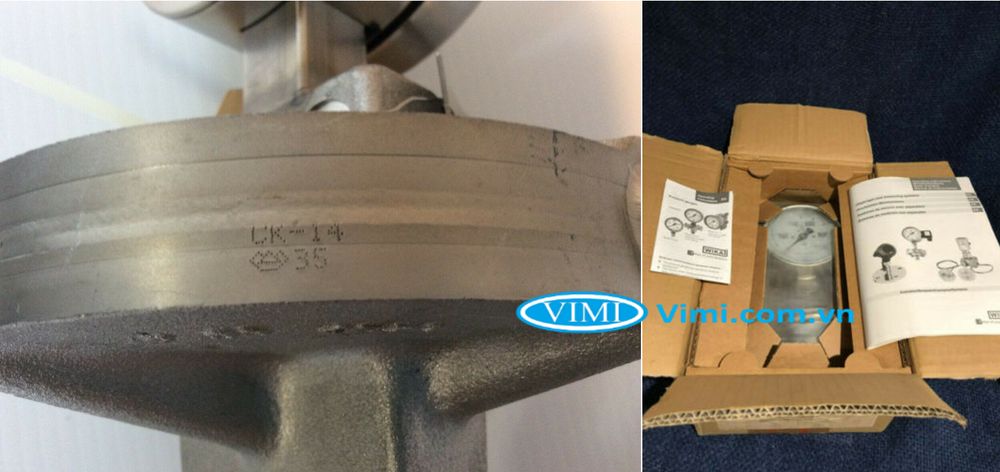 Đồng hồ áp suất Wika 736.51 - 10