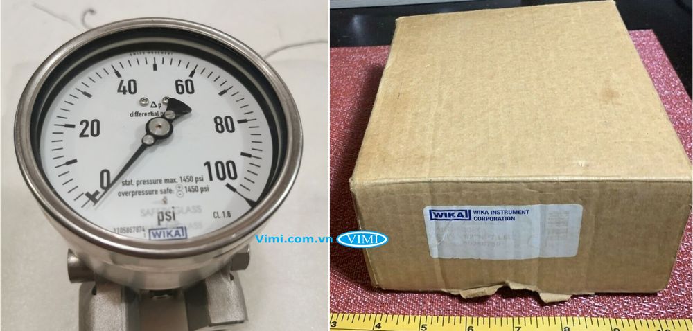 Đồng hồ áp suất Wika 762.14 - 4