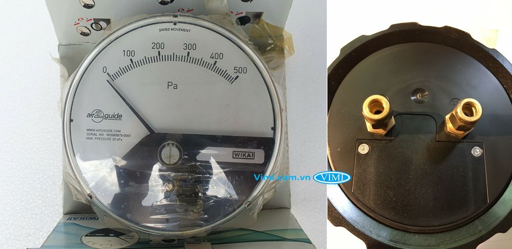 Đồng hồ áp suất đồng Wika A2G-10 - 11