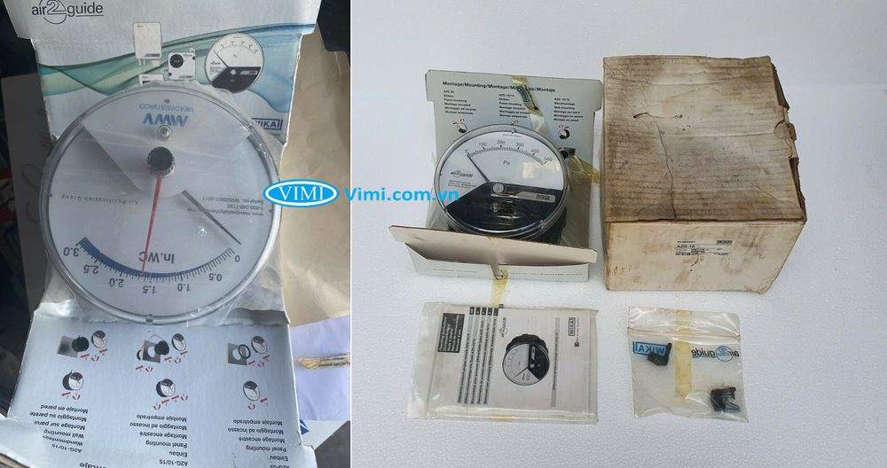 Đồng hồ áp suất đồng Wika A2G-10 - 2