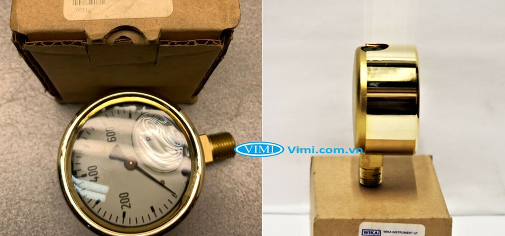 Đồng hồ áp suất đồng Wika 213.40 - 14