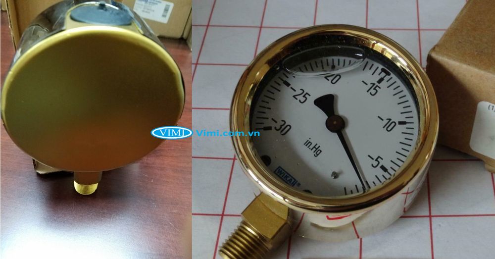 Đồng hồ áp suất đồng Wika 213.40 - 18